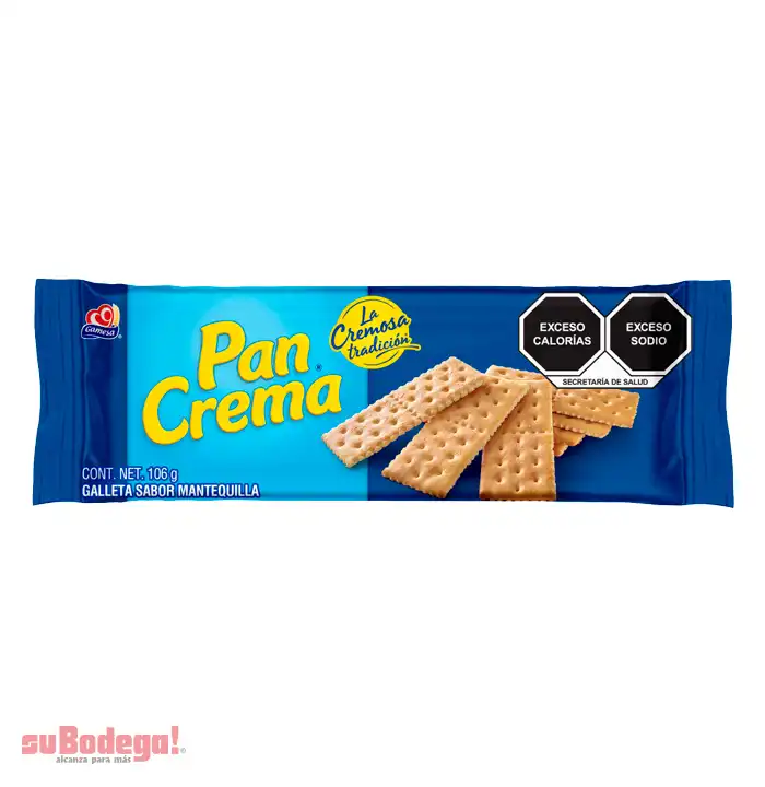 Galletas Gamesa Pan Crema 106 gr.