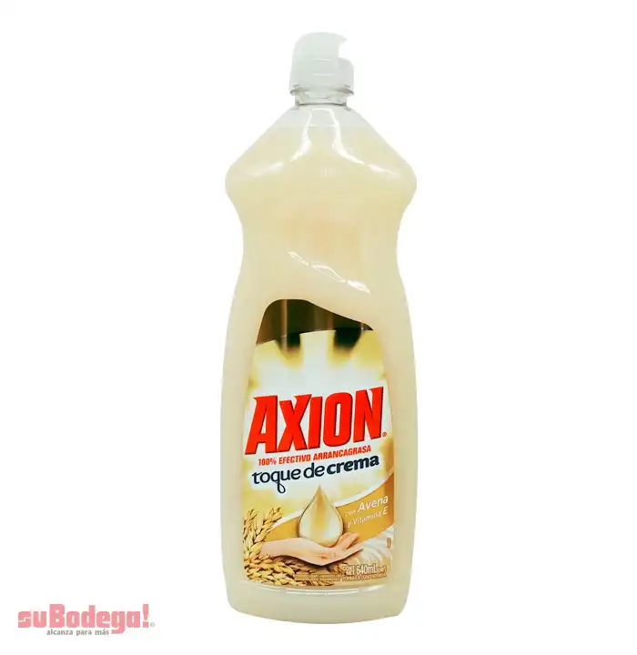 Detergente Axión Líquido con Avena 640 ml.