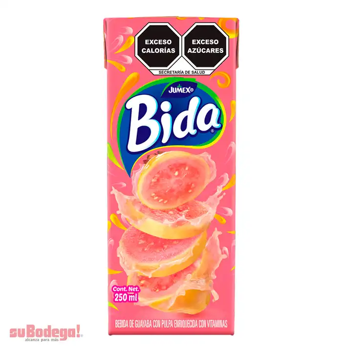 Bebida Bida Guayaba 250 ml.