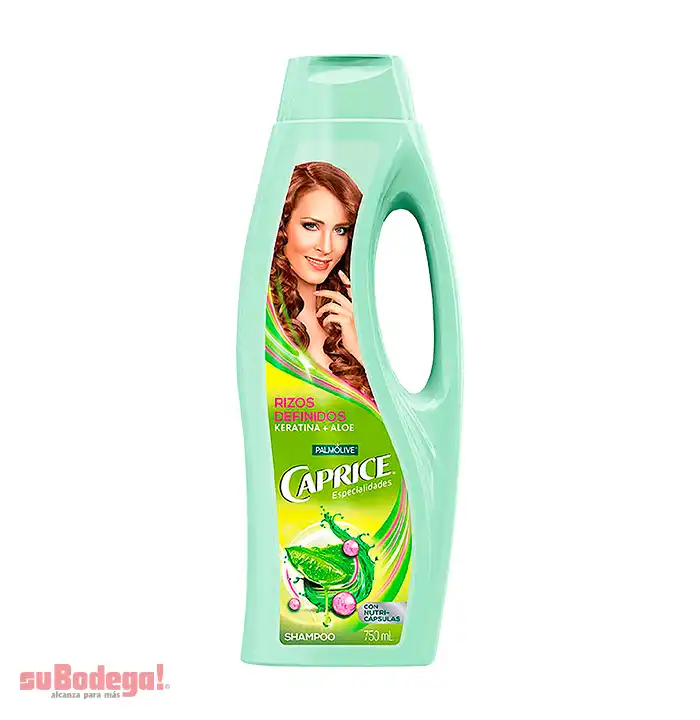 Shampoo Caprice Rizos Definidos 750 ml.