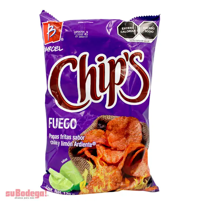 Barcel Chips Fuego 170 gr.