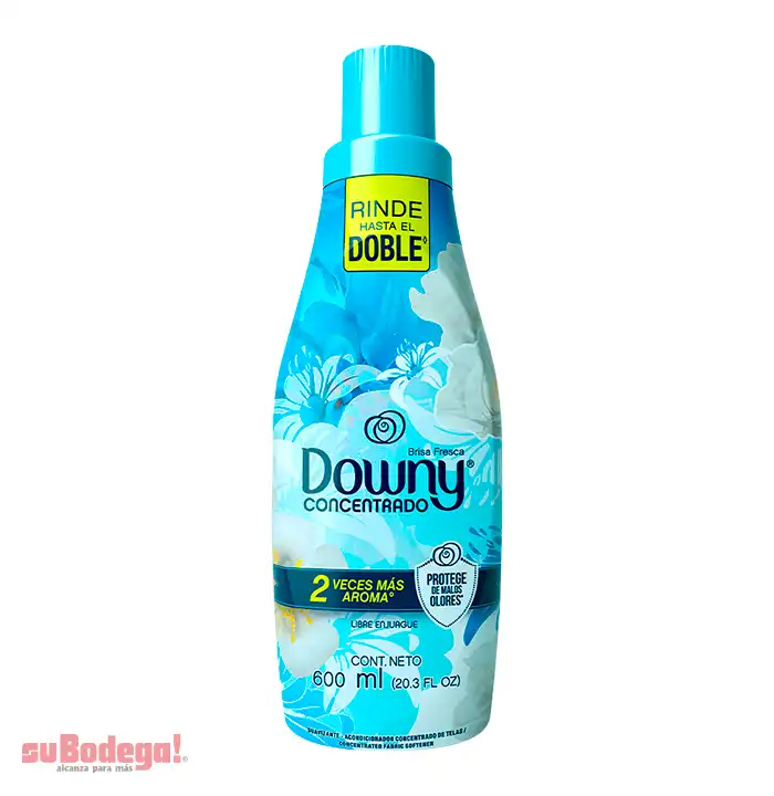 Suavizante Downy Concentrado Brisa Fresca 600 ml.