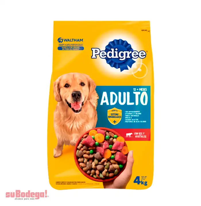 Alimento Pedigree Nutrición Completa 4 kg.