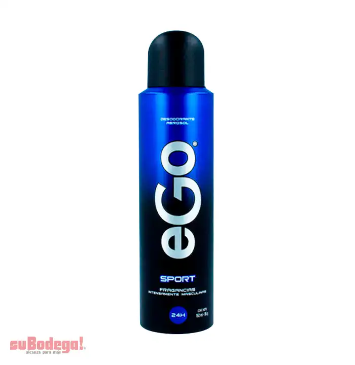 Desodorante Ego Sport Aerosol 150 ml.