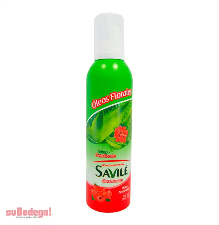 Mousse Savilé Flores 200 ml.