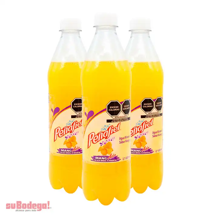 Refresco Peñafiel Mangada 600 ml.