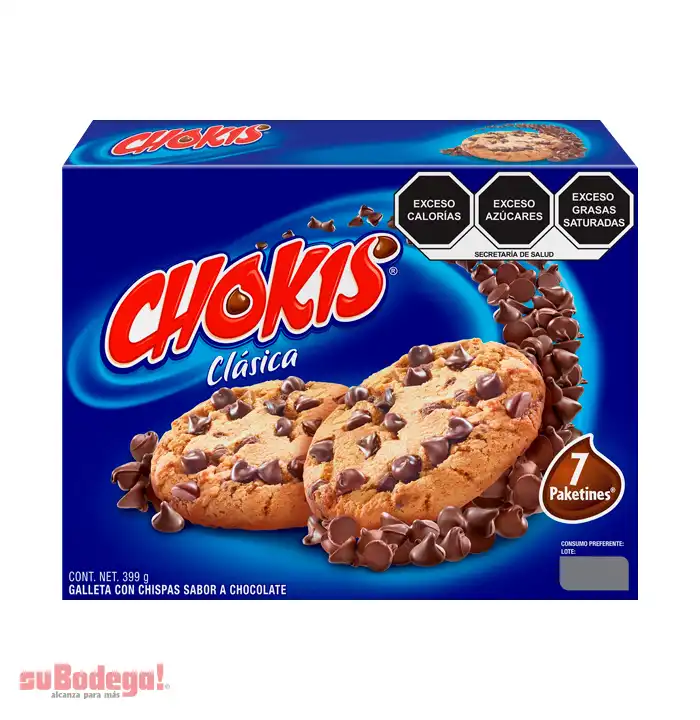 Galletas Gamesa Chokis 399 gr.