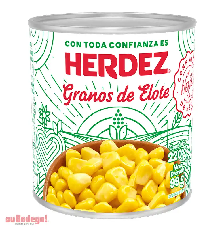Elote en Grano Herdez 220 gr.