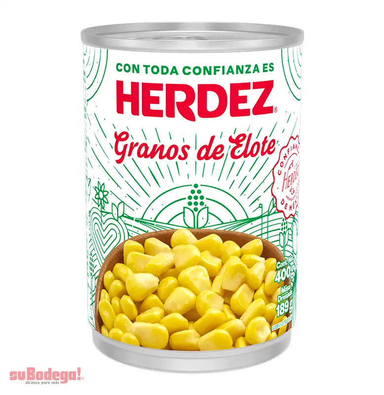 Elote en Grano Herdez 400 gr.