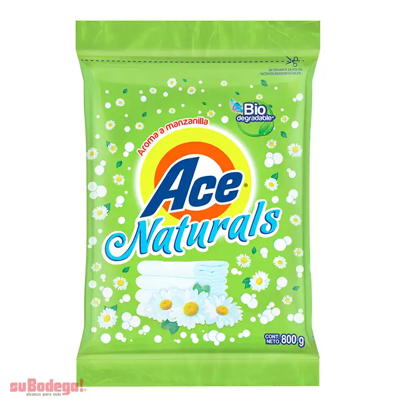 Detergente Ace Naturals 800 gr.