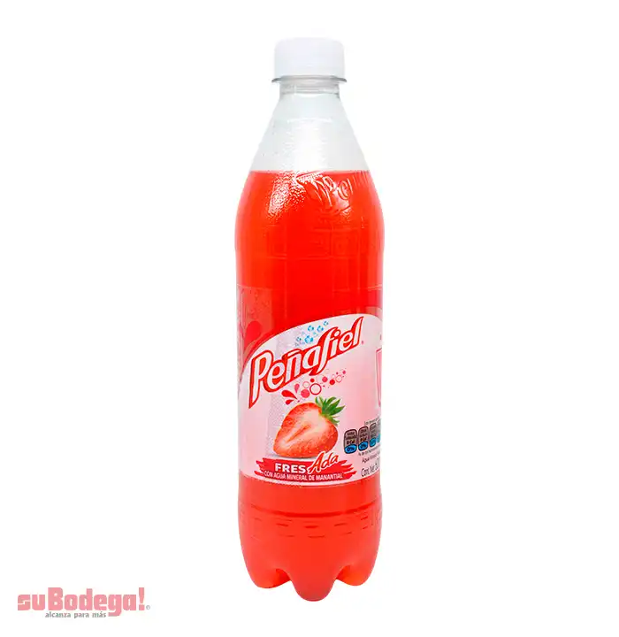 Refresco Peñafiel Fresada 600 ml.