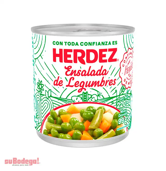 Ensalada de Legumbres Herdez 220 gr.