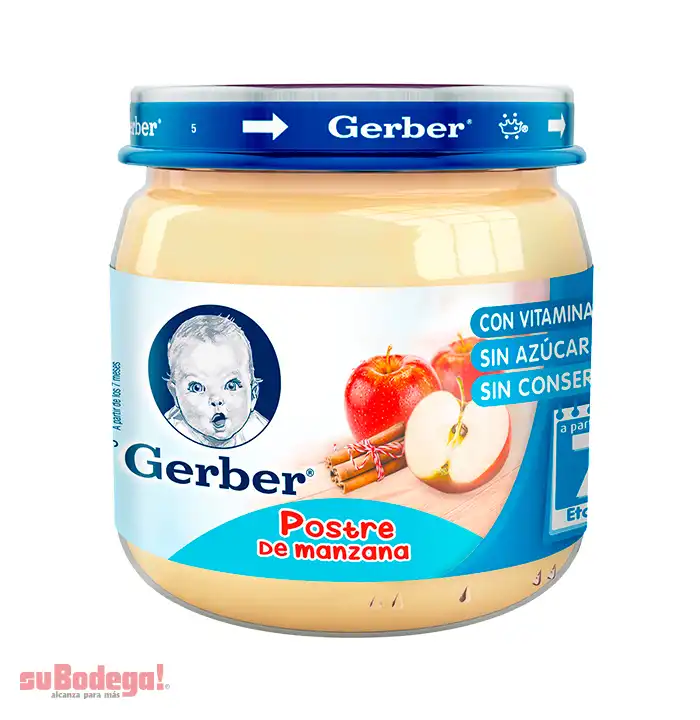 Gerber Colado Postre de Manzana Etapa 2 113 gr.