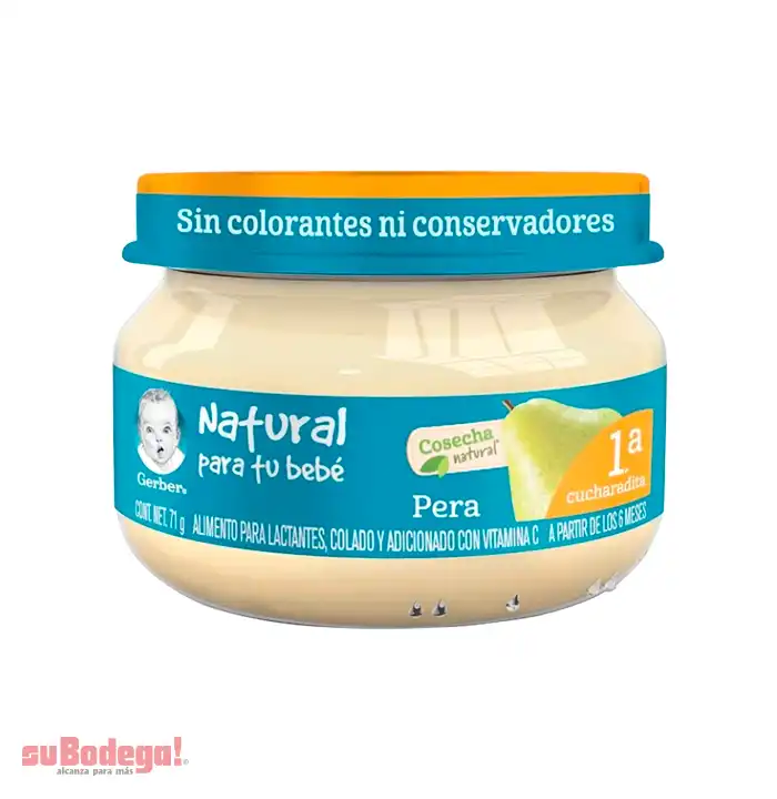 Gerber Colado Pera Etapa 1 71 gr.