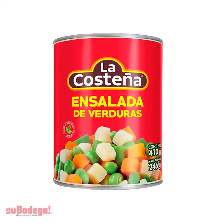 Ensalada de Verduras La Costeña 410 gr.