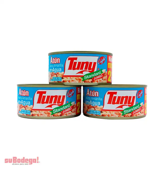 Atún en Agua Tuny Standard Jumbo 295 gr.