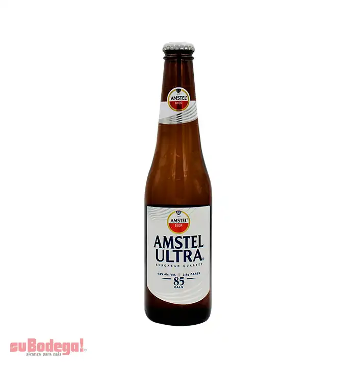 Cerveza Amstel Ultra Botella 355 ml.