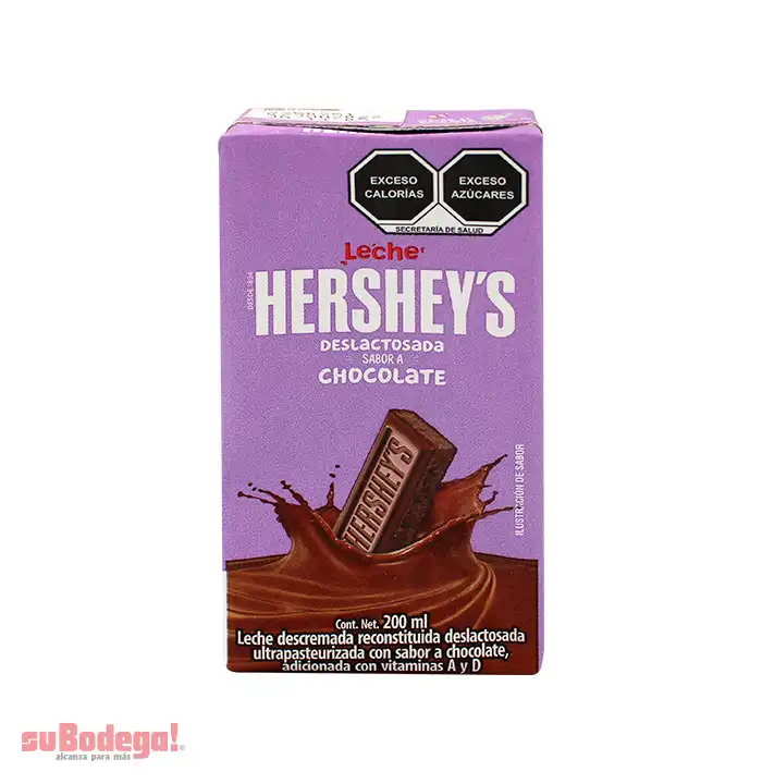 Malteada Hersheys Chocolate Deslactosada 200 ml.