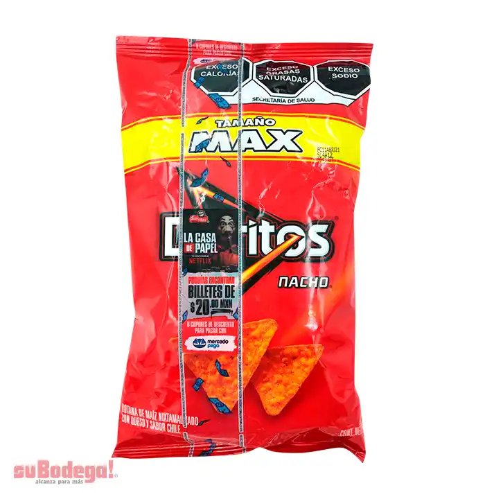 Sabritas Doritos Nachos Max 90 gr.