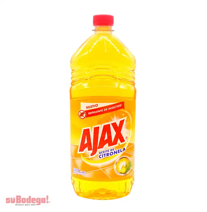 Limpiador Ajax Citronela 1 lt.