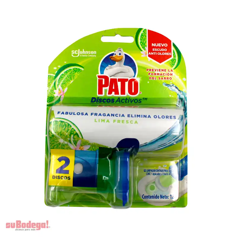 Discos Activos Pato Lima Fresca 12 ml.