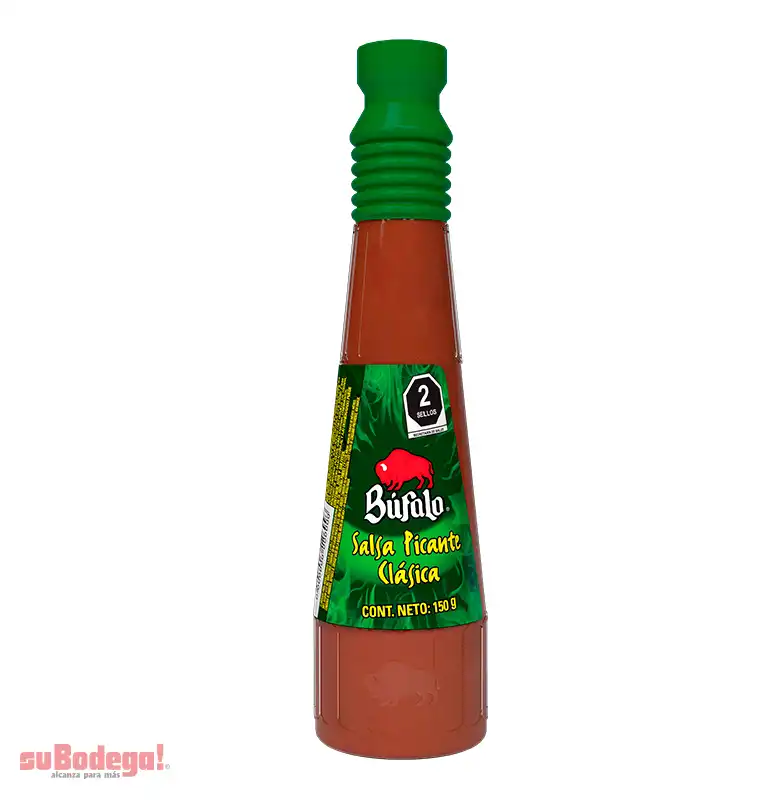 Salsa Picante Búfalo Clásica 150 gr.