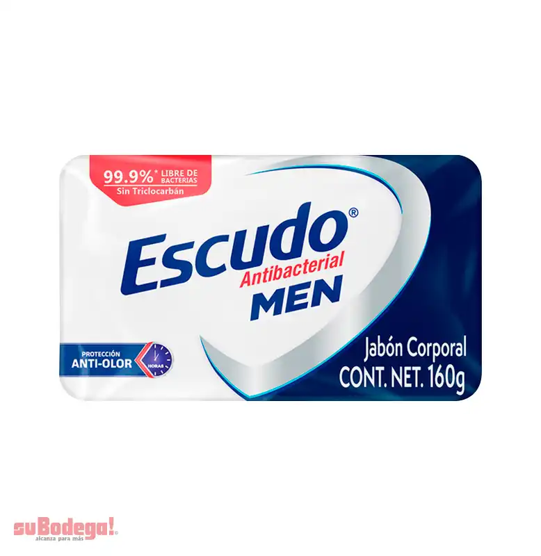 Jabón de Tocador Escudo For Men 160 gr.