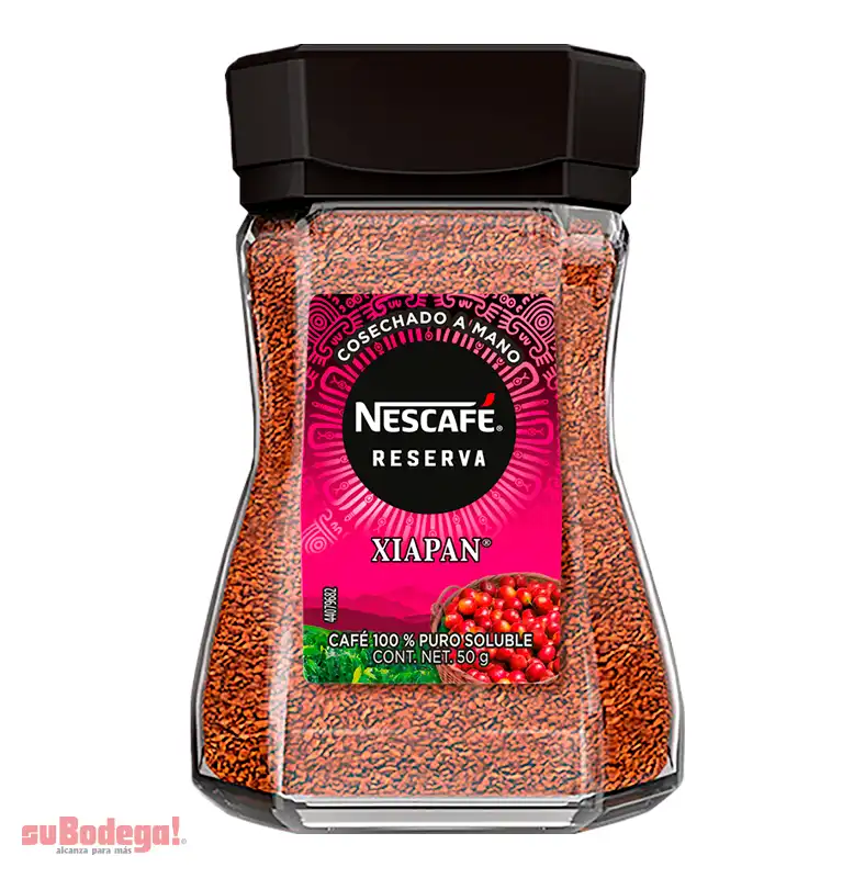 Café Nescafé Reserva Mexicana Chiapas 50 gr.