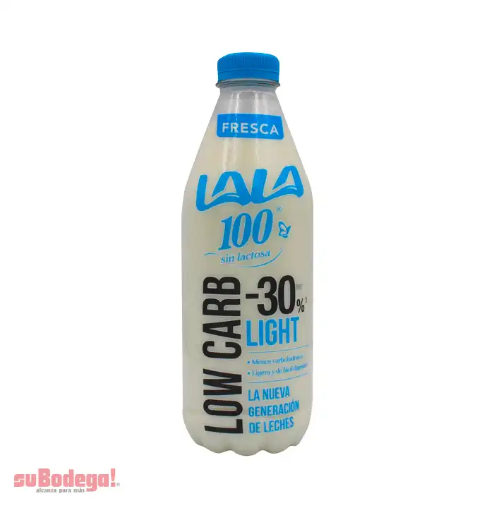 Leche Lala 100 Reducida en Grasa Sin Lactosa 1 lt.