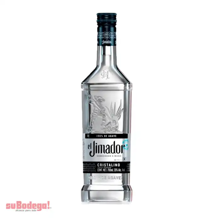 Tequila El Jimador Cristalino 100% Agave 700 ml.