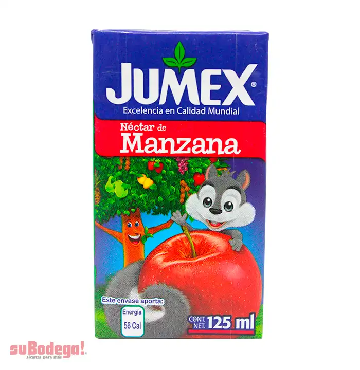 Jugo Néctar Jumex Manzana Tetra Brick 125 ml.