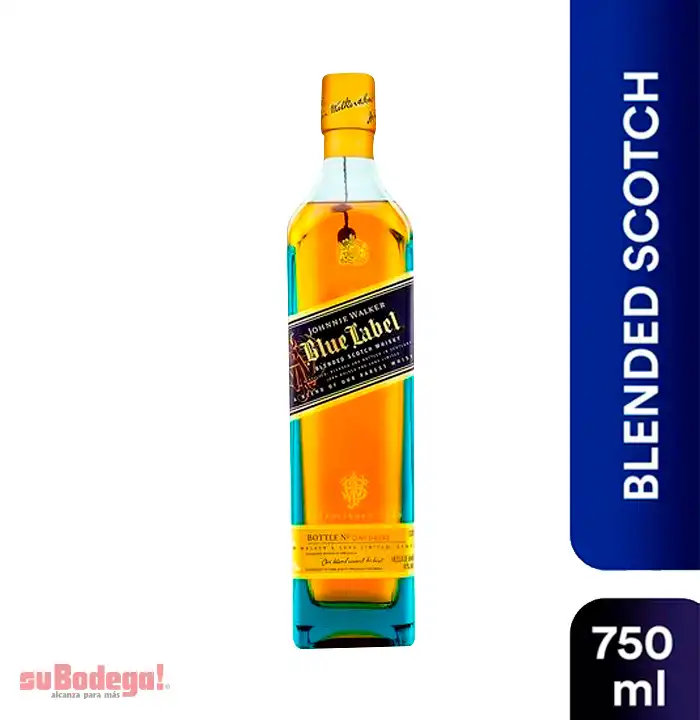 Whisky Johnnie Walker Blue Label 750 ml.