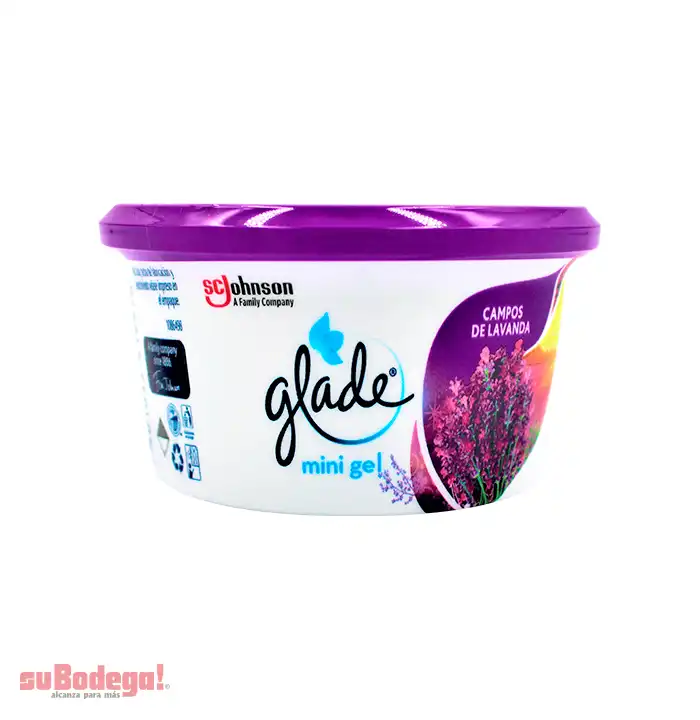 Aromatizante Glade Campos de Lavanda Gel 70 gr.