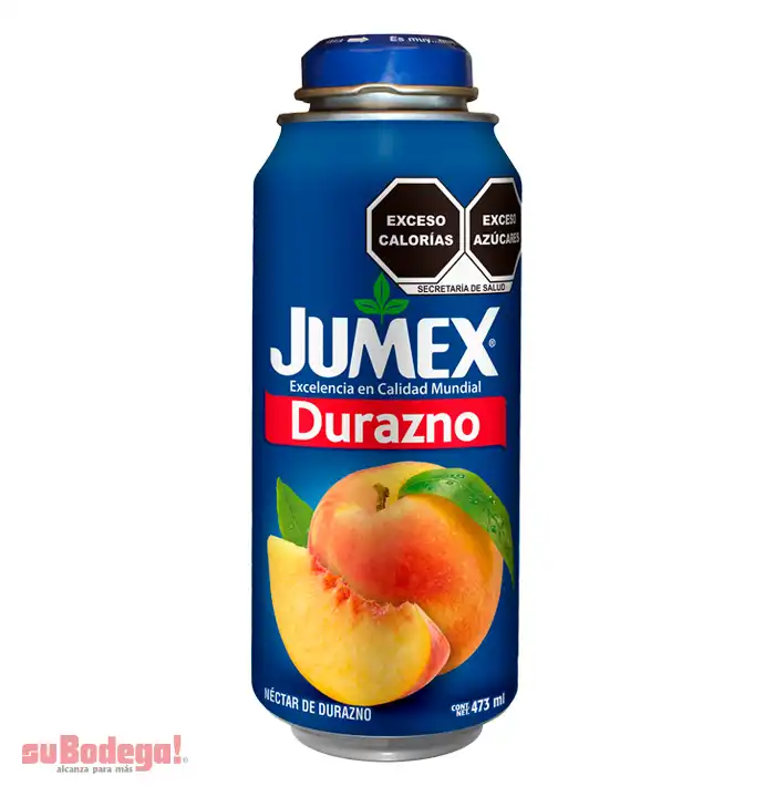 Jugo Néctar Jumex Durazno Lata Botella 473 ml.