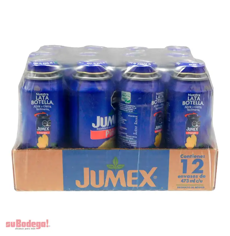 Jugo Néctar Jumex Piña Lata Botella 473 ml.