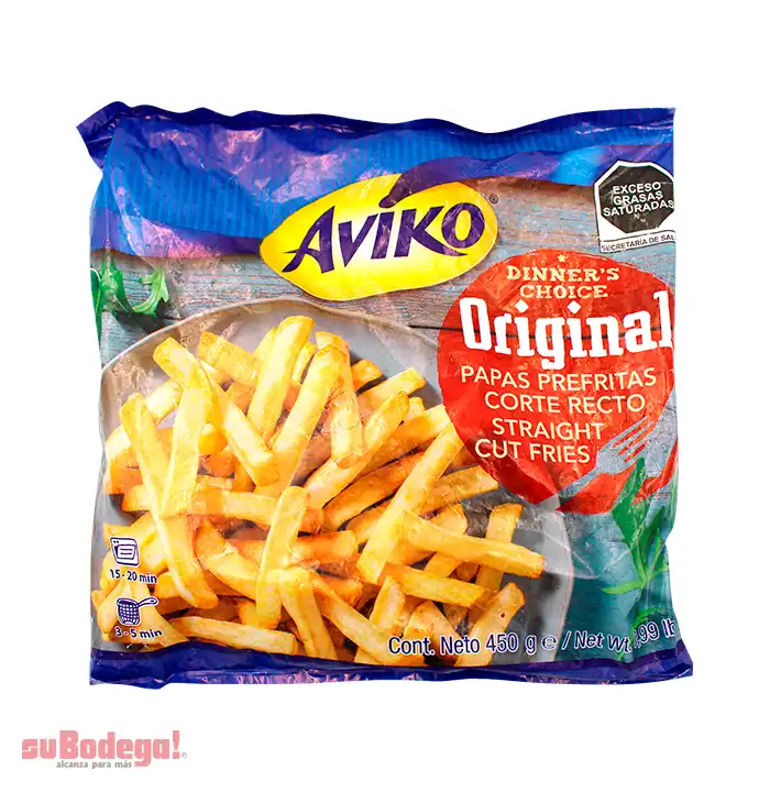Papas Congeladas Aviko Original 450 gr.