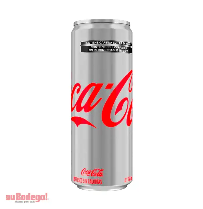 Refresco Coca Cola Light Lata 355 ml.