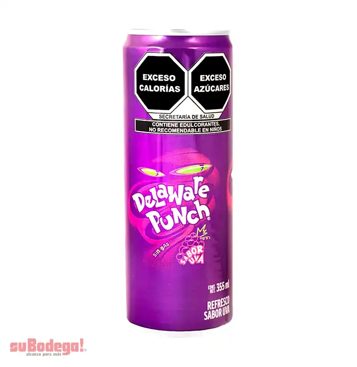 Refresco Delaware Punch Lata 355 ml.