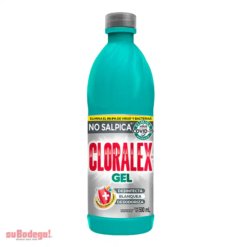 Blanqueador Cloralex Rendidor Gel 500 ml.