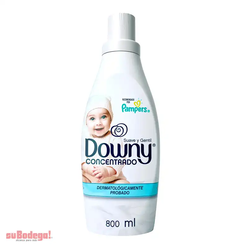 Suavizante Downy Concentrado Suave y Gentil 800 ml.