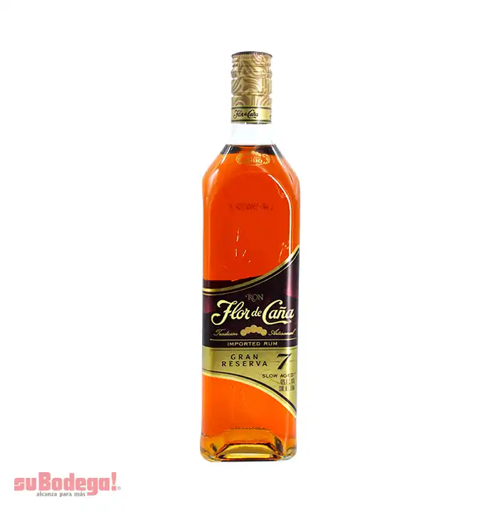 Ron Flor de Caña 7 Años Gran Reserva 750 ml.