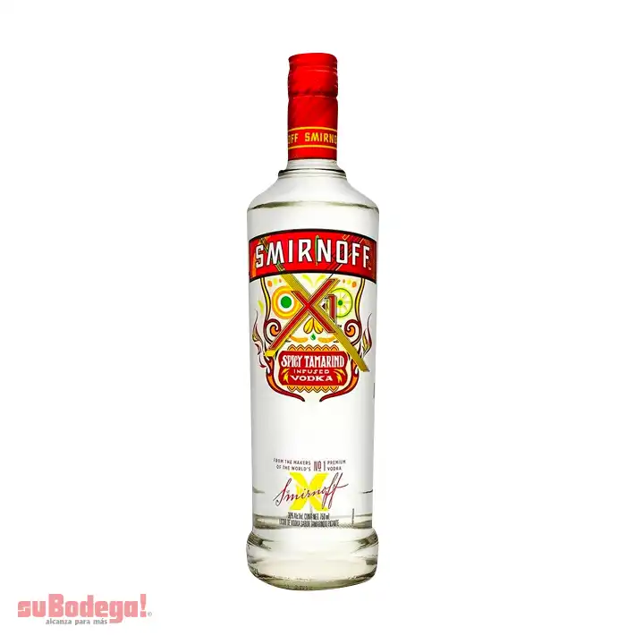 Vodka Smirnoff Red Spicy Tamarindo 750 ml.