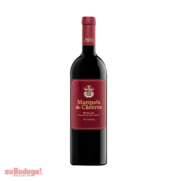 Vino Tinto Marqués de Cáceres Crianza 750 Ml.