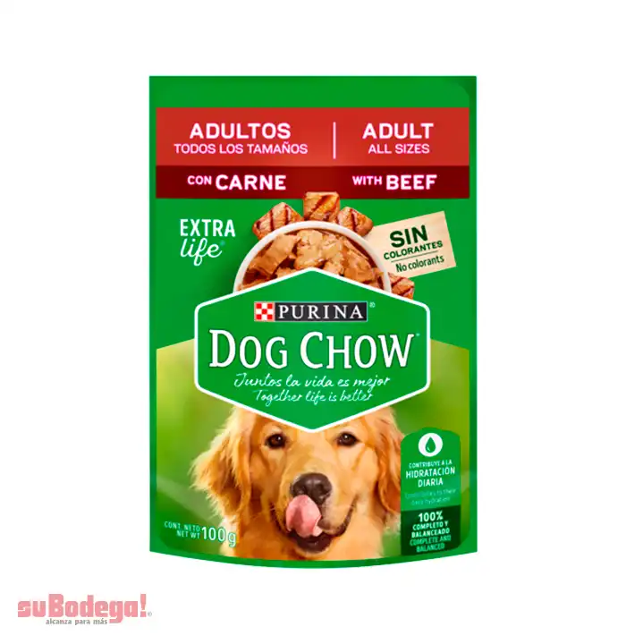 Alimento Purina Dog Chow Adulto Carne 100 gr.