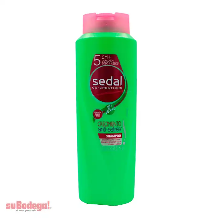 Shampoo Sedal Crecimiento Anti Estrés 650 ml.