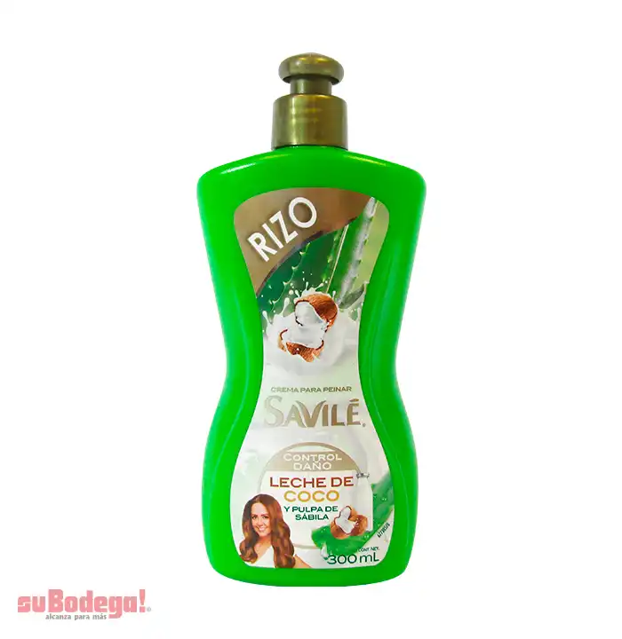 Crema para Peinar Savilé Leche de Coco 300 ml.