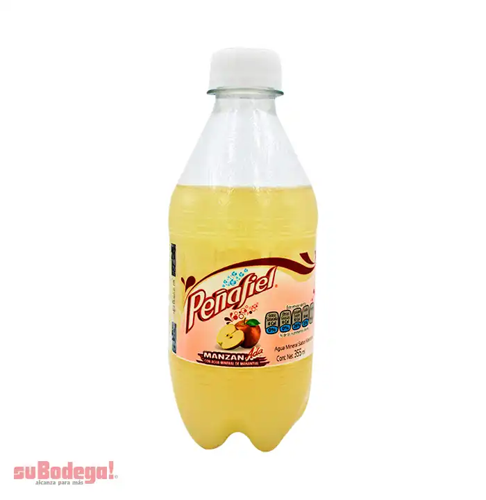 Refresco Peñafiel Manzanada 355 ml.