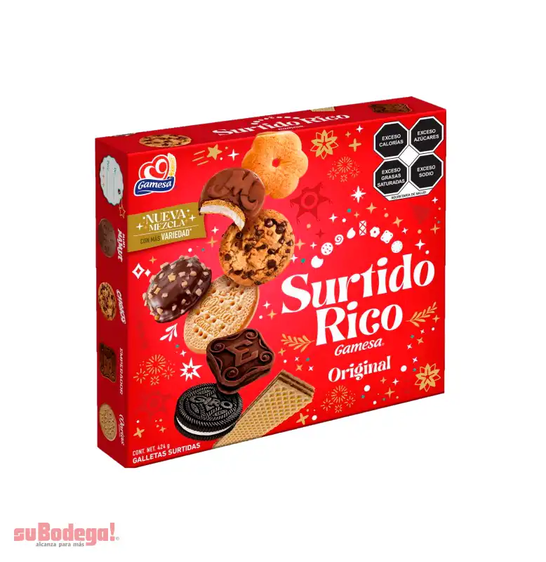 Galletas Gamesa Surtido Rico 436 gr.