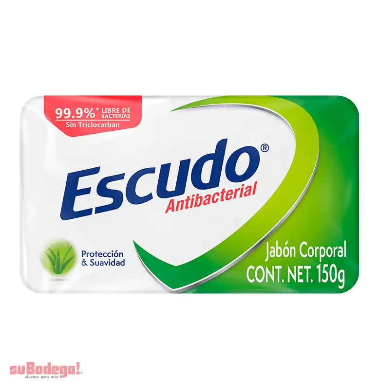 Jabón de Tocador Escudo Verde 150 gr.