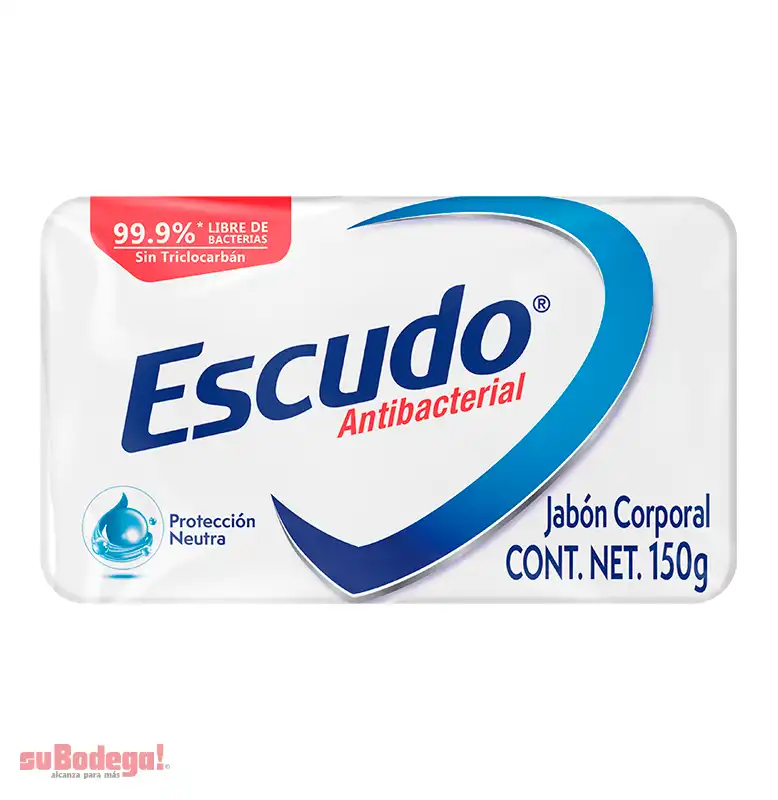 Jabón de Tocador Escudo Blanco 150 gr.